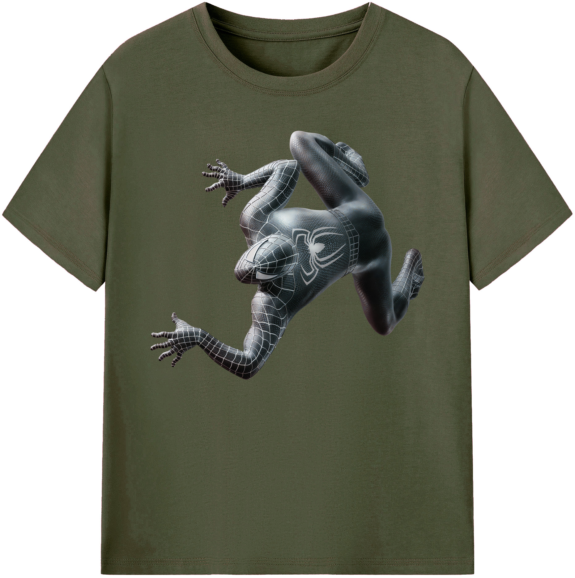 （画像用） Spider Man スパイダーマン 綿100％ メンズ半袖Tシャツ｜肌触りやわらか＆通気性